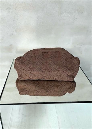 Shelly clutch Brown Pico 